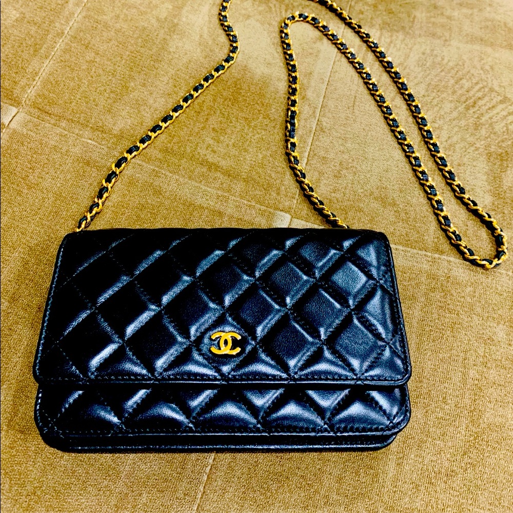 Chanel clutch purse wallet